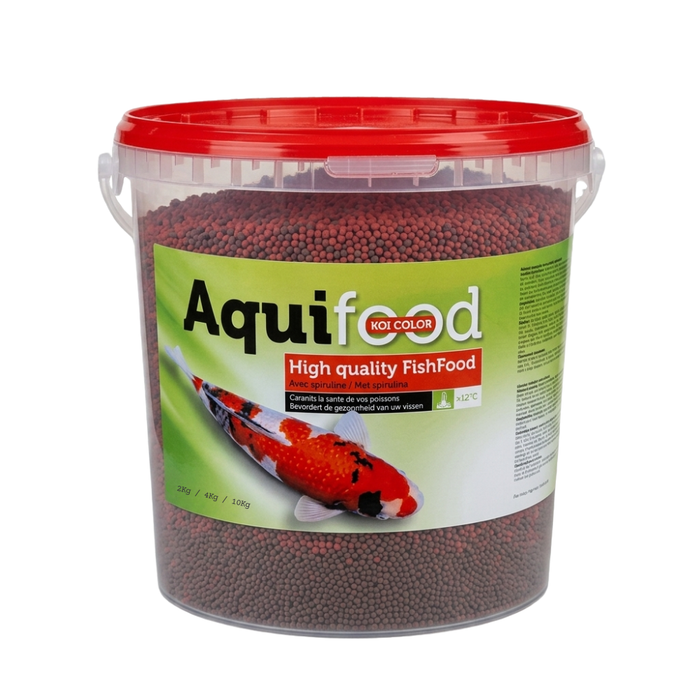 Aquifood Premium - Maxi 6-7mm 4kg - Nourriture haute qualité pour toute la saison