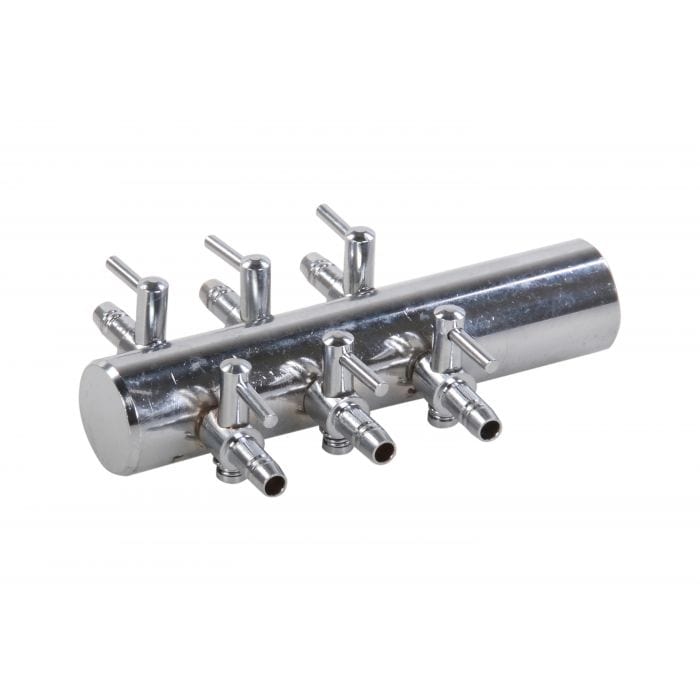Vanne pour pompe à air 4mm Ø18mm - 5/6/10/12/18 voies - Aquaforte