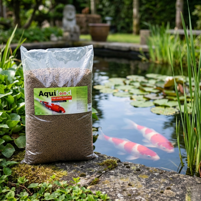 Aquifood Premium - Maxi 4-5mm 10kg - Nourriture haute qualité pour toute la saison