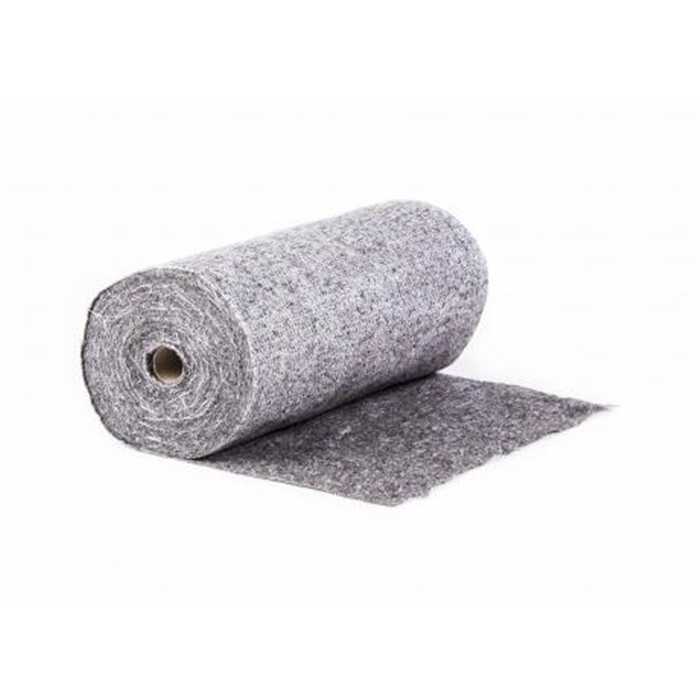 Feutre de protection pour étang - 400g/m² renforcé - 2 mètres de large - Rouleau complet de 80m²