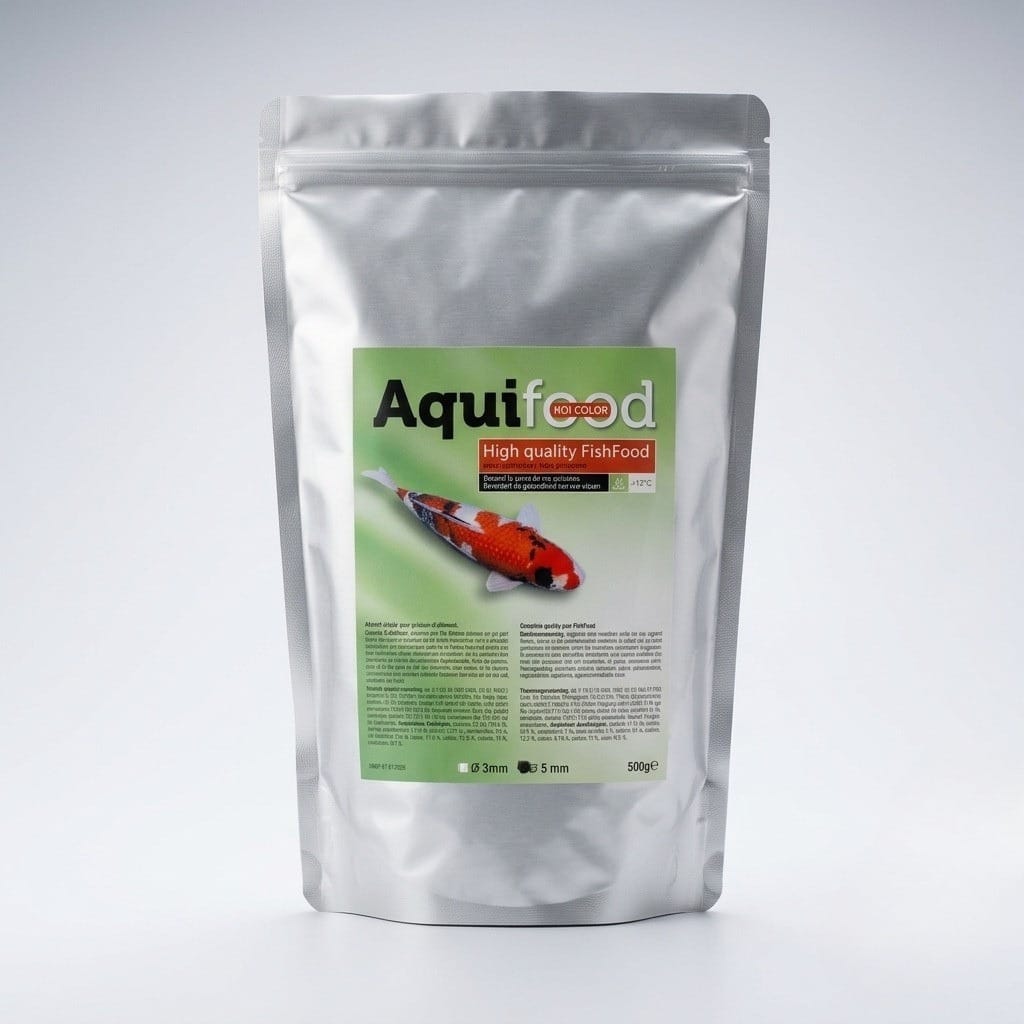 Aquifood 500g - Koï Color & Growth - Nourriture Top Quality Premium pour carpes koïs et poissons d'étang