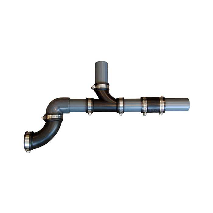 Raccord Manchon Souple Caoutchouc Flexible - 50MM