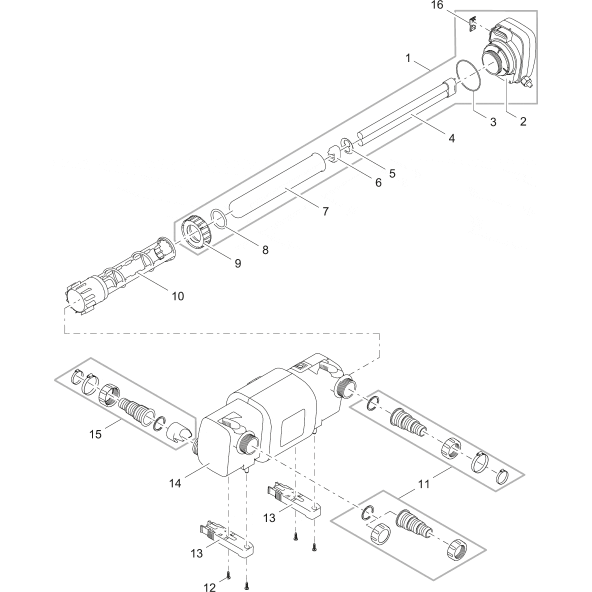 Oase Living Water Pièces détachées pour Bitron C 110 W