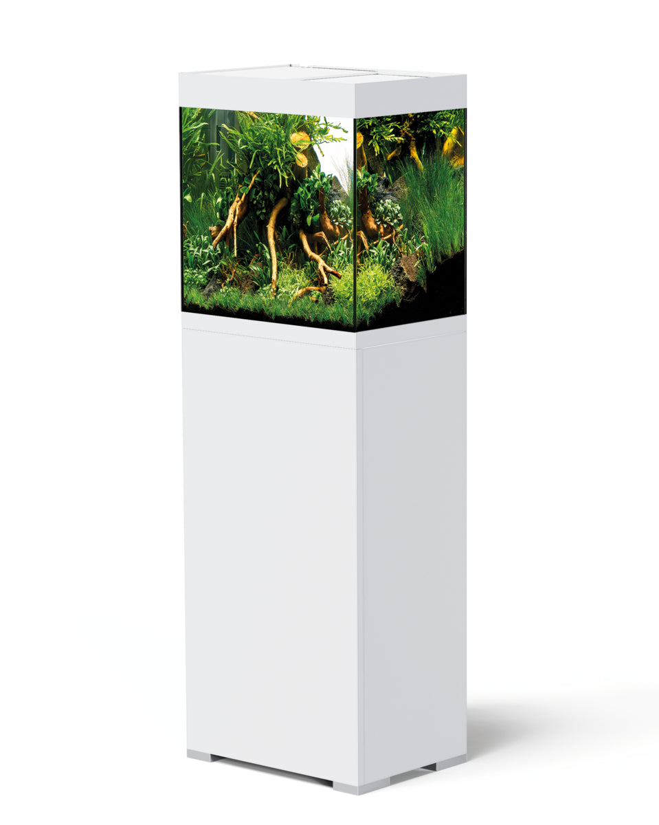 Ensemble aquarium et meuble StyleLine 85 blanc — StyleLine 85 wit Set