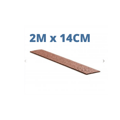 ECOO Bordures de bassin Ecolat droite Brun - 2M x 14CM x 0.7CM - Bordure de bassin ECOO 5400929504606 55058