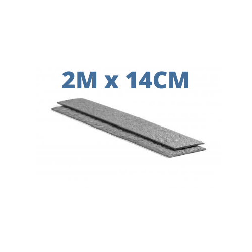 ECOO Bordures de bassin Ecolat droite Gris - 2M x 14CM x 0.7CM - Bordure de bassin ECOO 5400909016228 55057