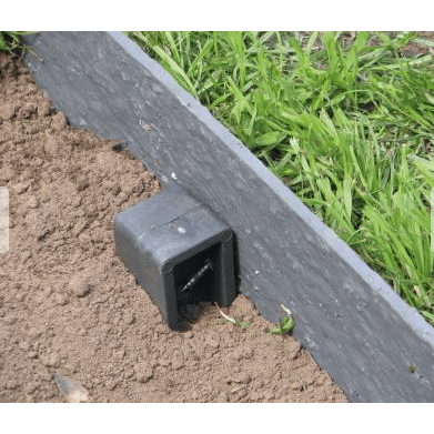 ECOO Bordures de bassin Ecolat droite Gris - 2M x 14CM x 0.7CM - Bordure de bassin ECOO 5400909016228 55057