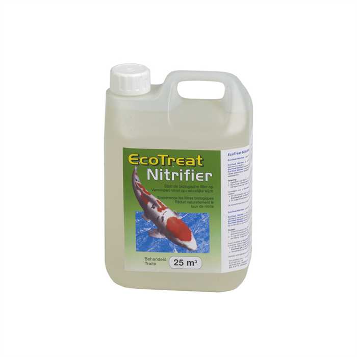 Ecotreat Bactéries ECOTREAT NITRIFIER LIQUIDE - 2.5 L - Démarrage de filtre et accélère le cycle de l'azote - 2500 ML 5026023313250 47333