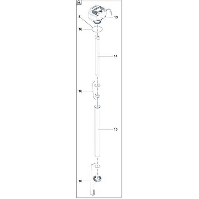 Oase Living Water Pièces détachées TÊTE DE LAMPE FILTOCLEAR UVC 18 (13) 4010052213033 21303