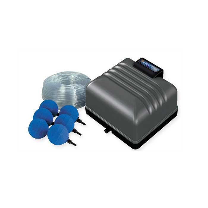 Superfish Aérateurs de bassin Koi-Flow 60 Set - Kit complet - Superfish 8715897158810 7010440