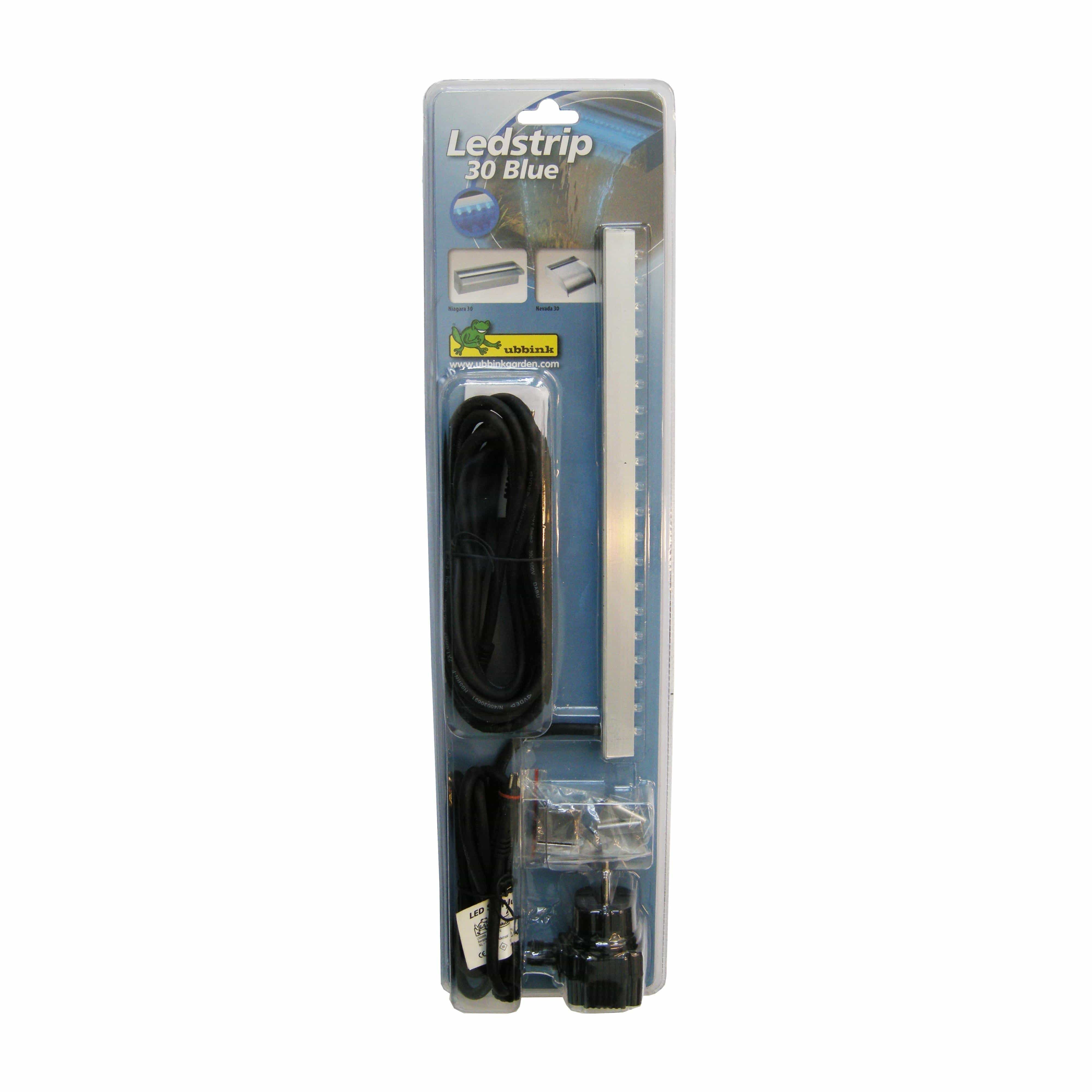 Ubbink Eclairages pour étang Ledstrip 30 Bleu - Barre de LED pour lame d'eau Niagara & Nevada - Ubbink 8711465121187 1312118