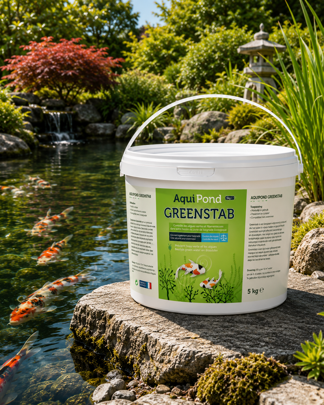 Aquipond Greenstab – Natürliches Gleichgewicht zur Algenbegrenzung im Teich