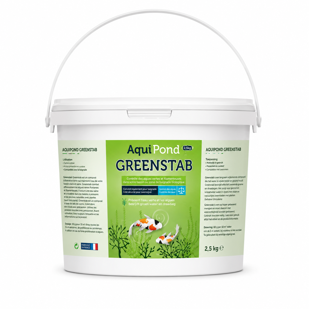Aquipond Greenstab 2,5KG - Behandeling tegen algen