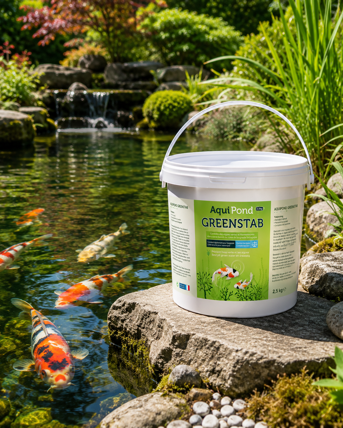Aquipond Greenstab 2,5KG - Behandeling tegen algen