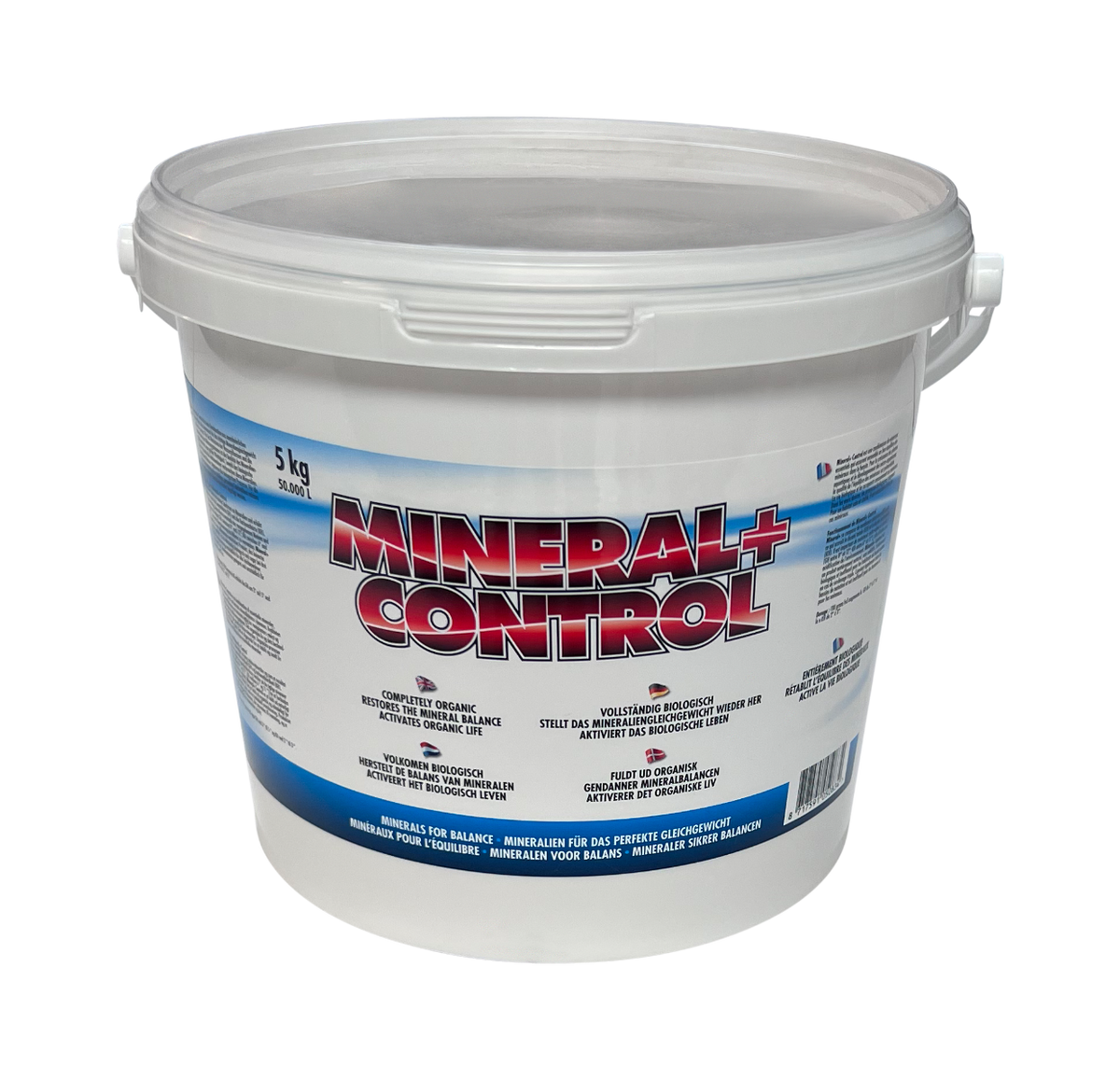 Mineral+ Control 10 kg (KH & GH) — Aquitechnics — vue 1