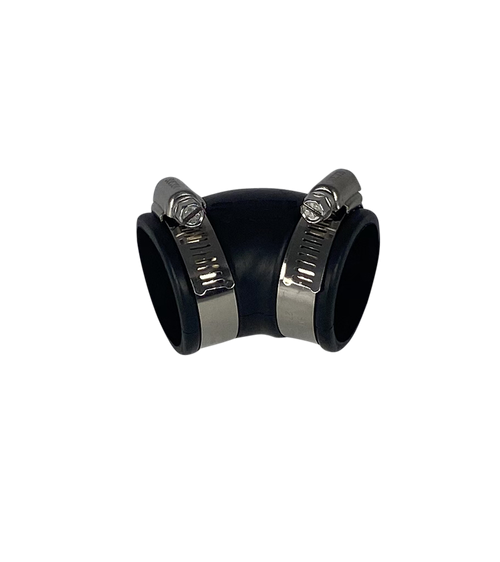 Courbe souple EPDM (45°) 32 mm — Aquitechnics — vue 1