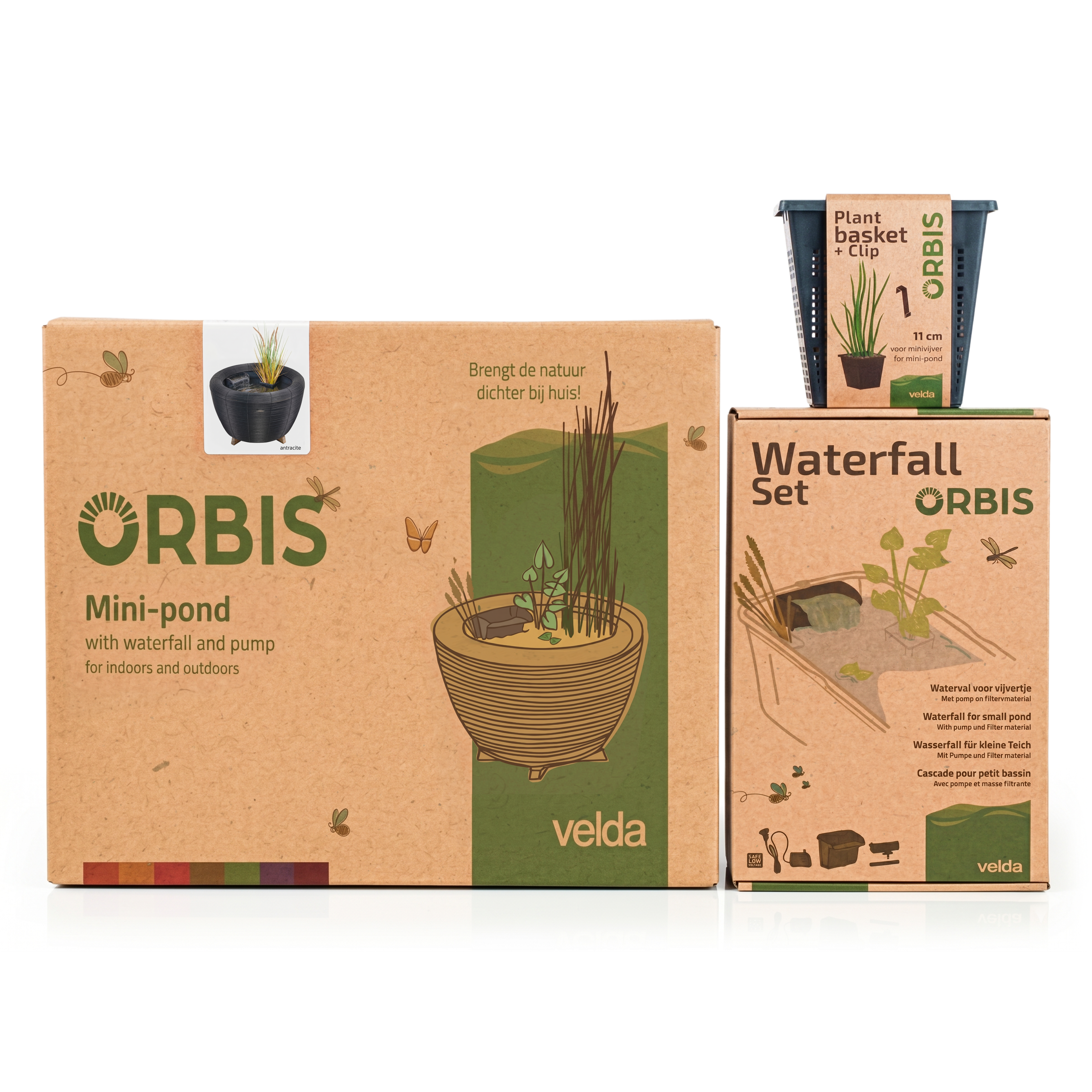 Orbis Mini Pond - Patio Bassin - Black Anthracite - Mini bassin de Terrasse