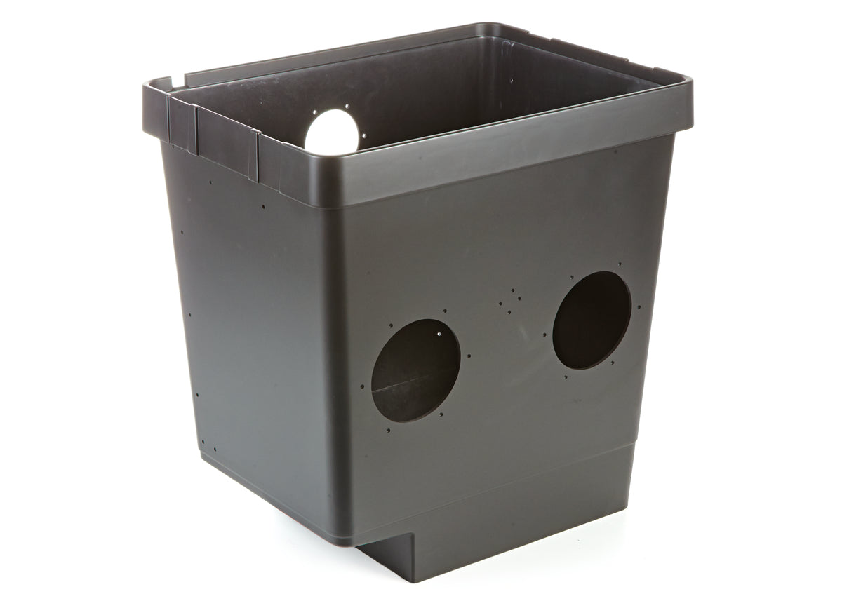 Cuve de filtre à tambour gravitaire 4 x DN110 — Behuizing trommelfil. gravitatie 4xDN110