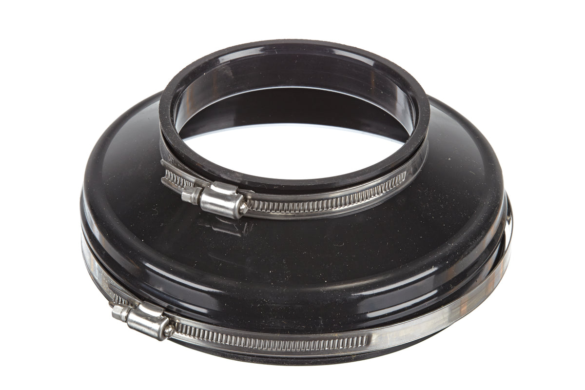 Ensemble manchon en caoutchouc D185 vers D110 mm — BG rubberen mof D185 op D110 mm