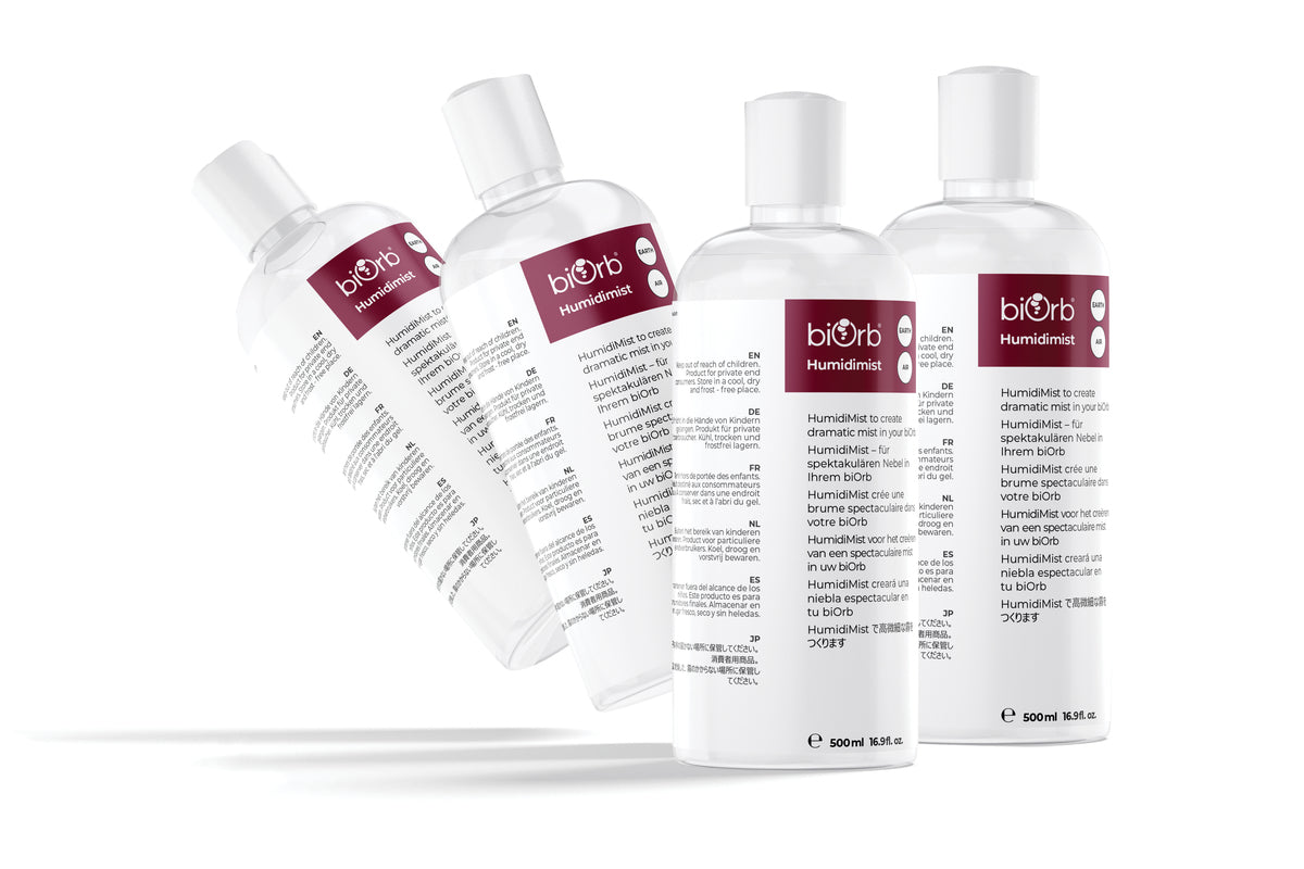 Lot de 4 flacons biOrb HumidiMist de 500 ml — biOrb Humidimist Cap Set 4