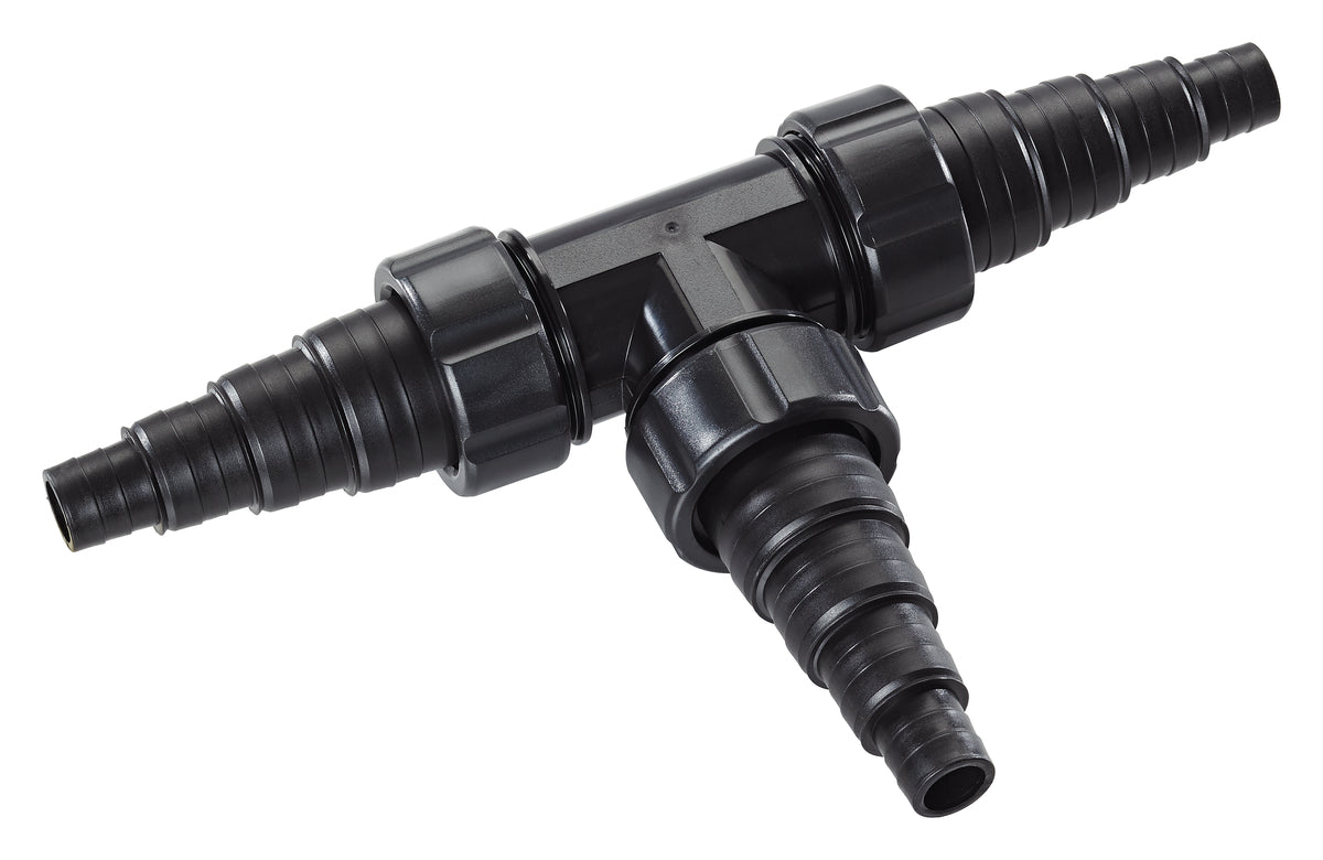 Raccord universel en T pour tuyaux 1 1/2 pouce — Universele Slangverbinder T-stuk 1 1/2"