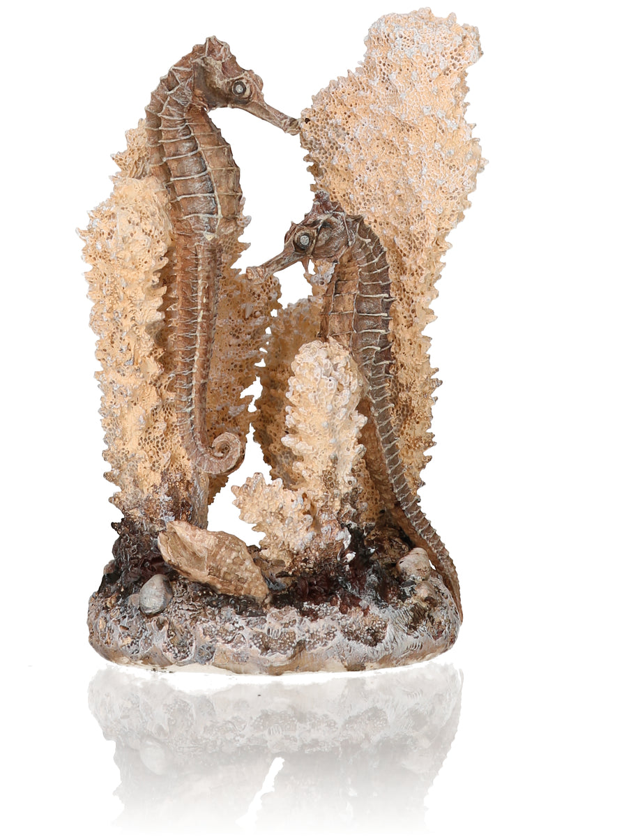 Ornement hippocampes biOrb teinte naturelle S — biOrb zeepaardjes naturel S