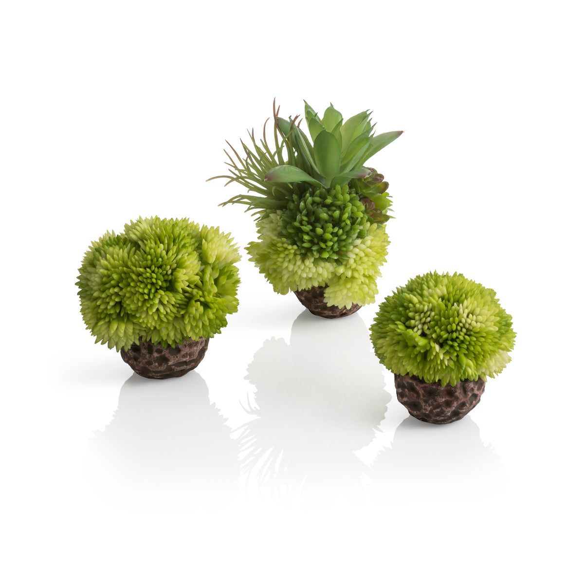 Lot de boules coralliennes biOrb vertes — biOrb koraalballenset groen