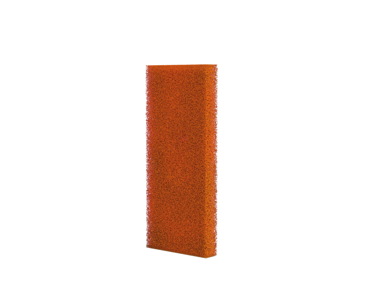 Lot de 2 mousses filtrantes BioStyle 30 ppi orange — Filterschuim set 2 BioStyle 30ppi oranje