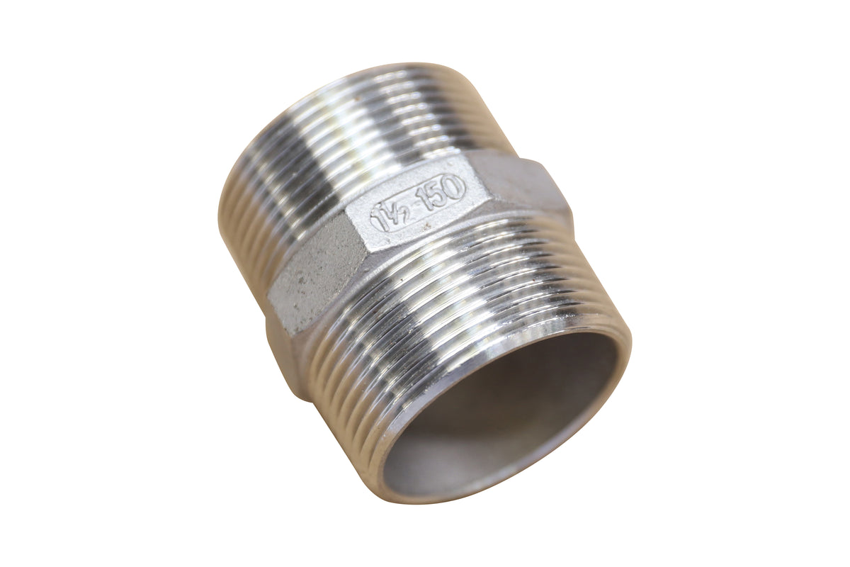 Adaptateur NPT 1 1/2 pouce vers filetage 1 1/2 pouce — Adapter NPT 1 1/2 - schroefdraad 1 1/2
