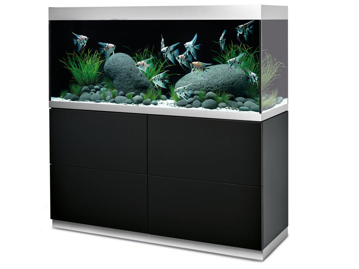 Ensemble HighLine 400 en verre extra-clair noir — HighLine Wit Glas 400 zwart