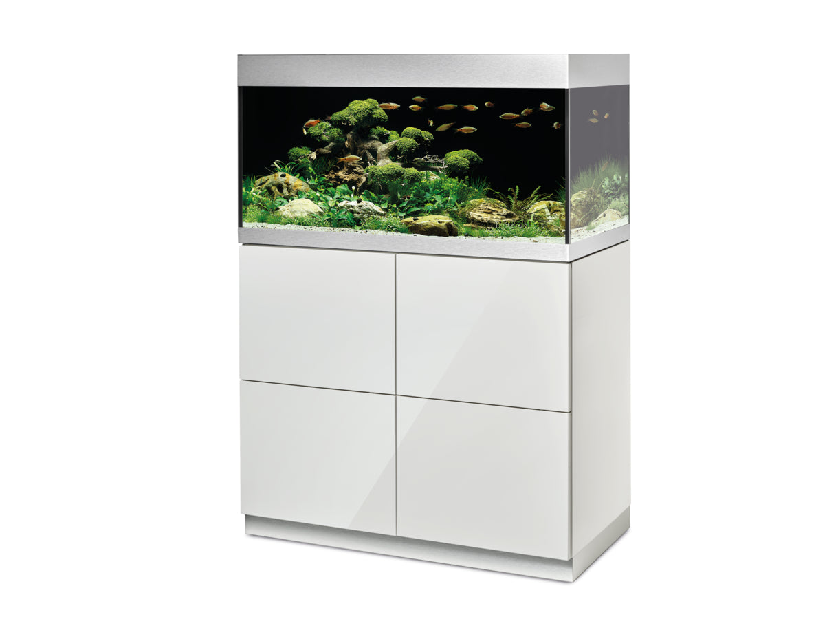 Ensemble HighLine 200 en verre extra-clair blanc — HighLine Wit Glas 200 wit