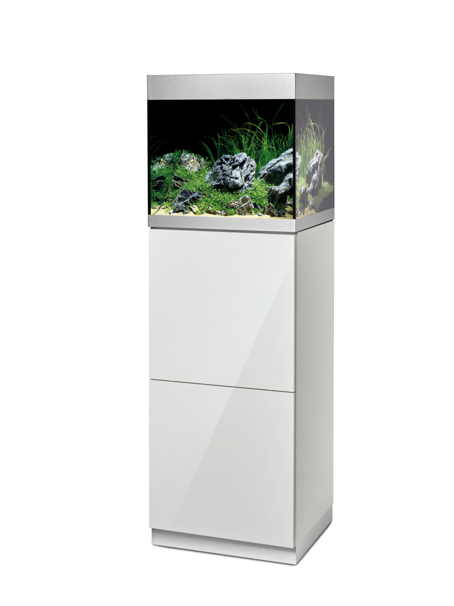 Ensemble HighLine 125 en verre extra-clair blanc — HighLine Wit Glas 125 wit