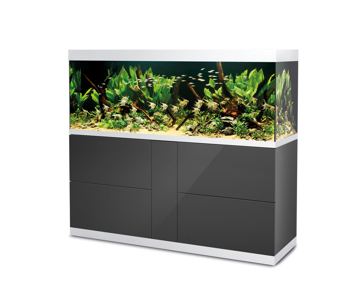 Ensemble HighLine 600 en verre extra-clair anthracite — HighLine Wit Glas 600 antraciet