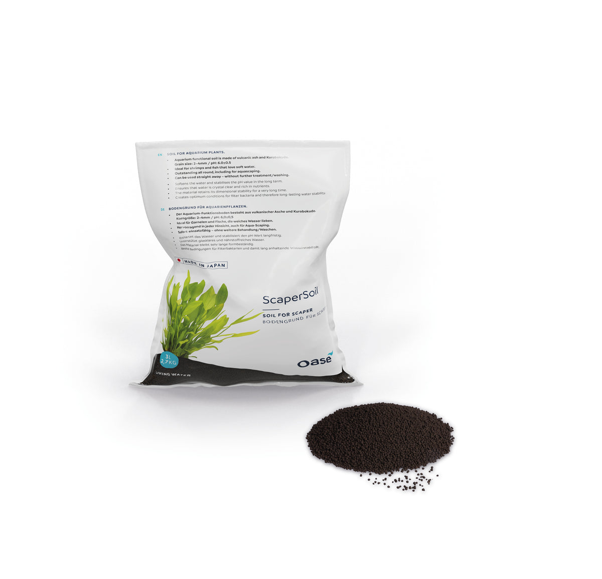 Sol technique ScaperLine Soil 3 l noir — ScaperLine Soil 3 l zwart