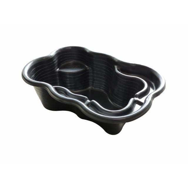 FOUDEBASSIN.COM UBBINK IRIS SII - bassin préformé - HDPE, surface 1,09 m², profondeur max 45 cm, volume d'eau 240 l - H45 x 135 x 90 cm 8711465310161 1311016