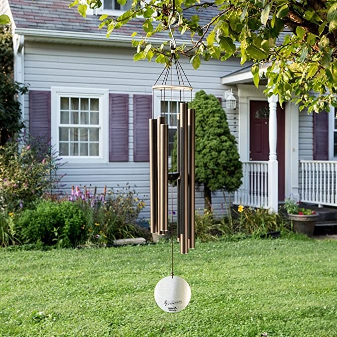 Nature's Melody INC Carillon à vent - Aureole Tunes - 91CM - Noir